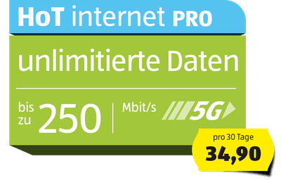 Tarifsujet HoT internet Pro