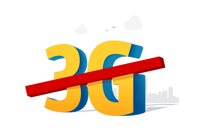 Illustration 3G-Abschaltung