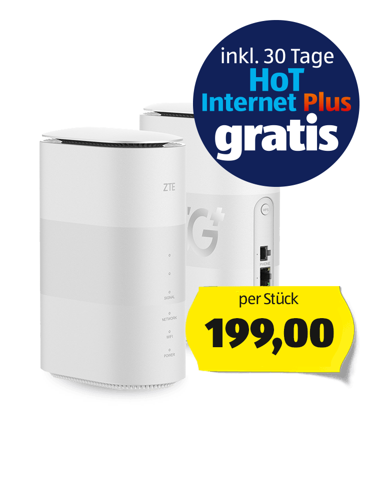 HoT 5G WLAN-Router ZTE MC888D