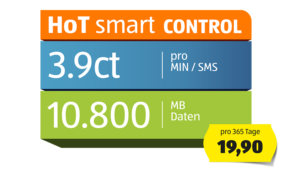 Bild HoT smart control-Tarif