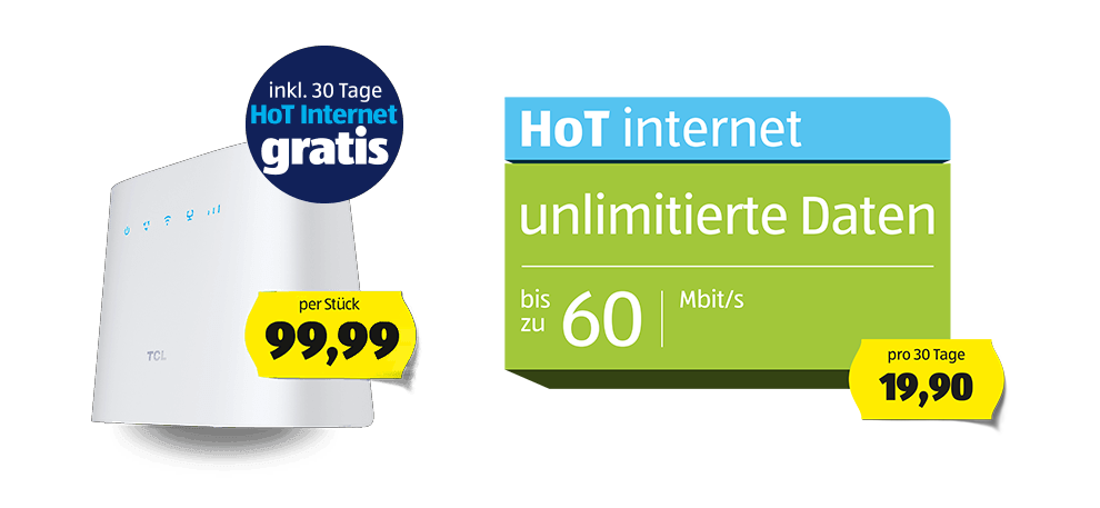 Hot internet Plus & Router