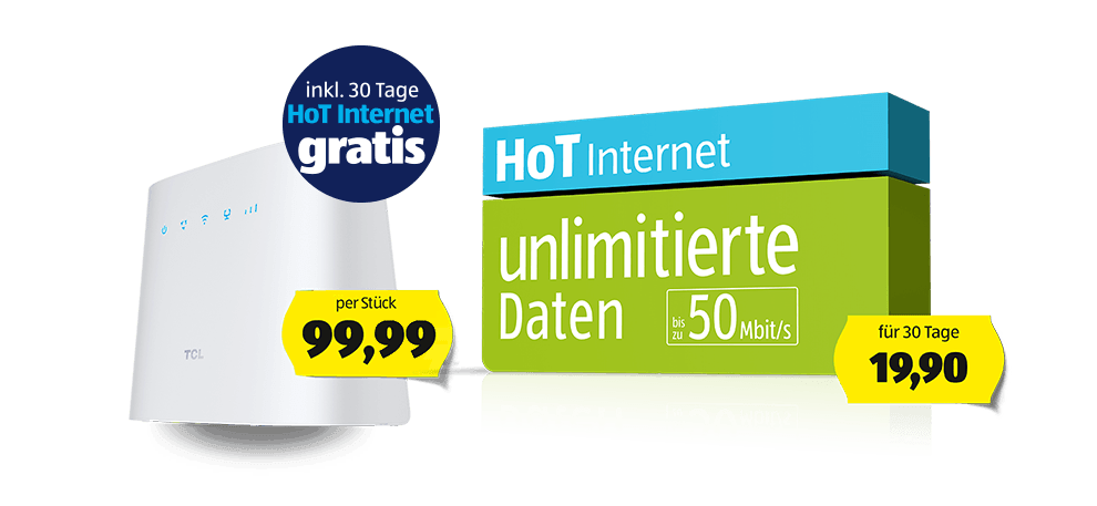 HoT Internet & Router